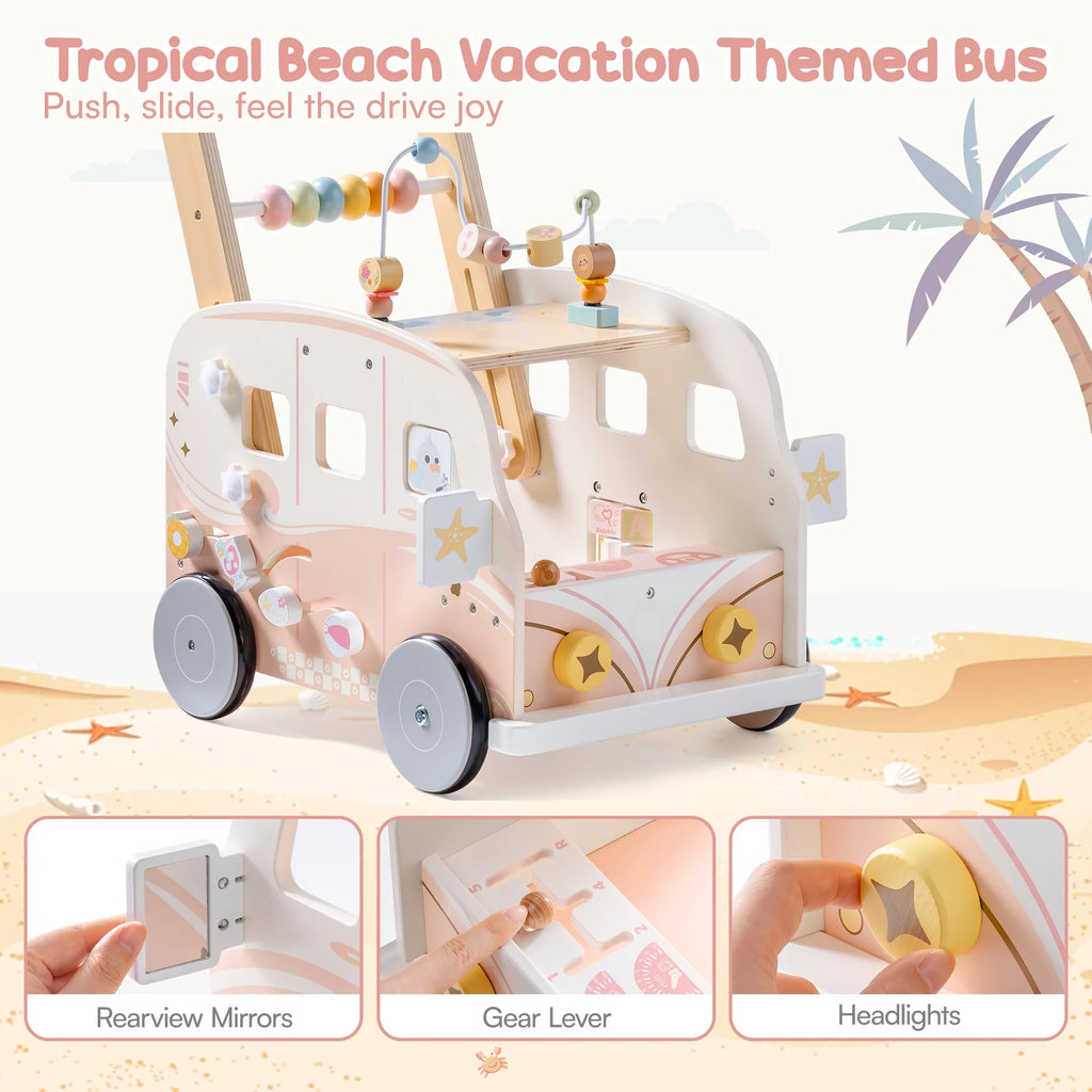 Adventure Bus Baby Walker
