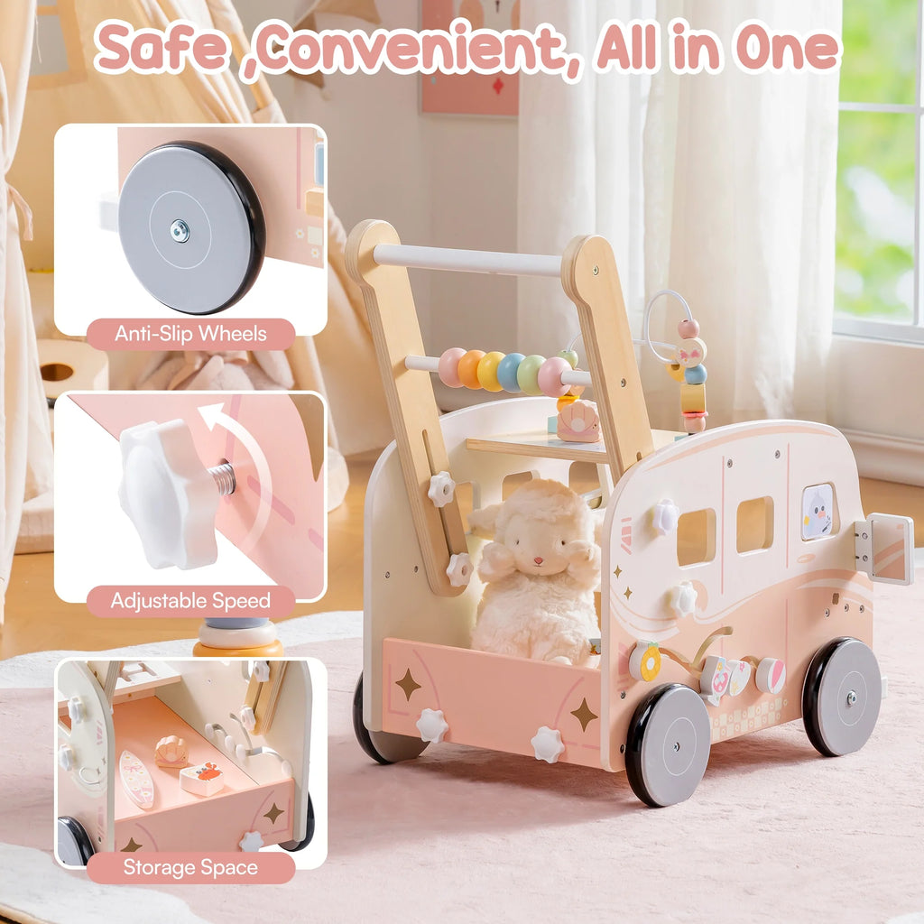 Adventure Bus Baby Walker
