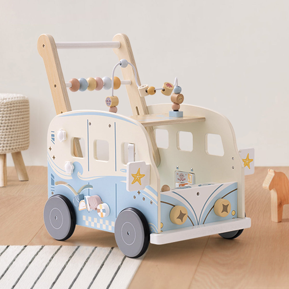 Adventure Bus Baby Walker