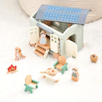 Wooden Camping RV Set