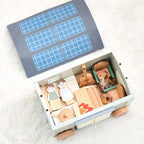 Wooden Camping RV Set