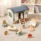 Wooden Camping RV Set