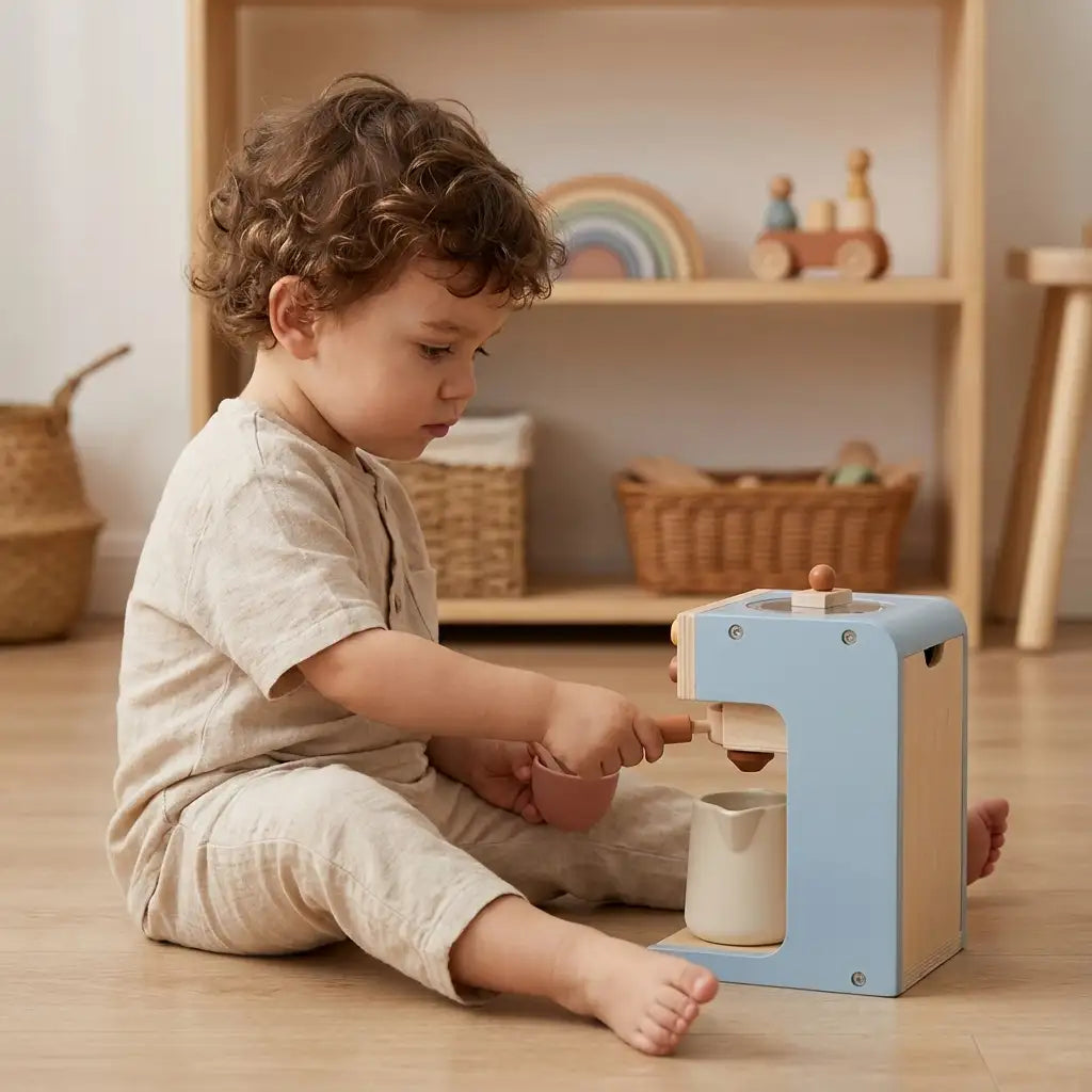 Wooden Coffee Maker