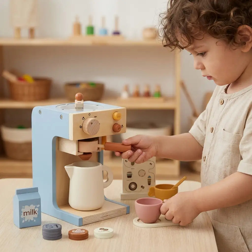 Wooden Coffee Maker