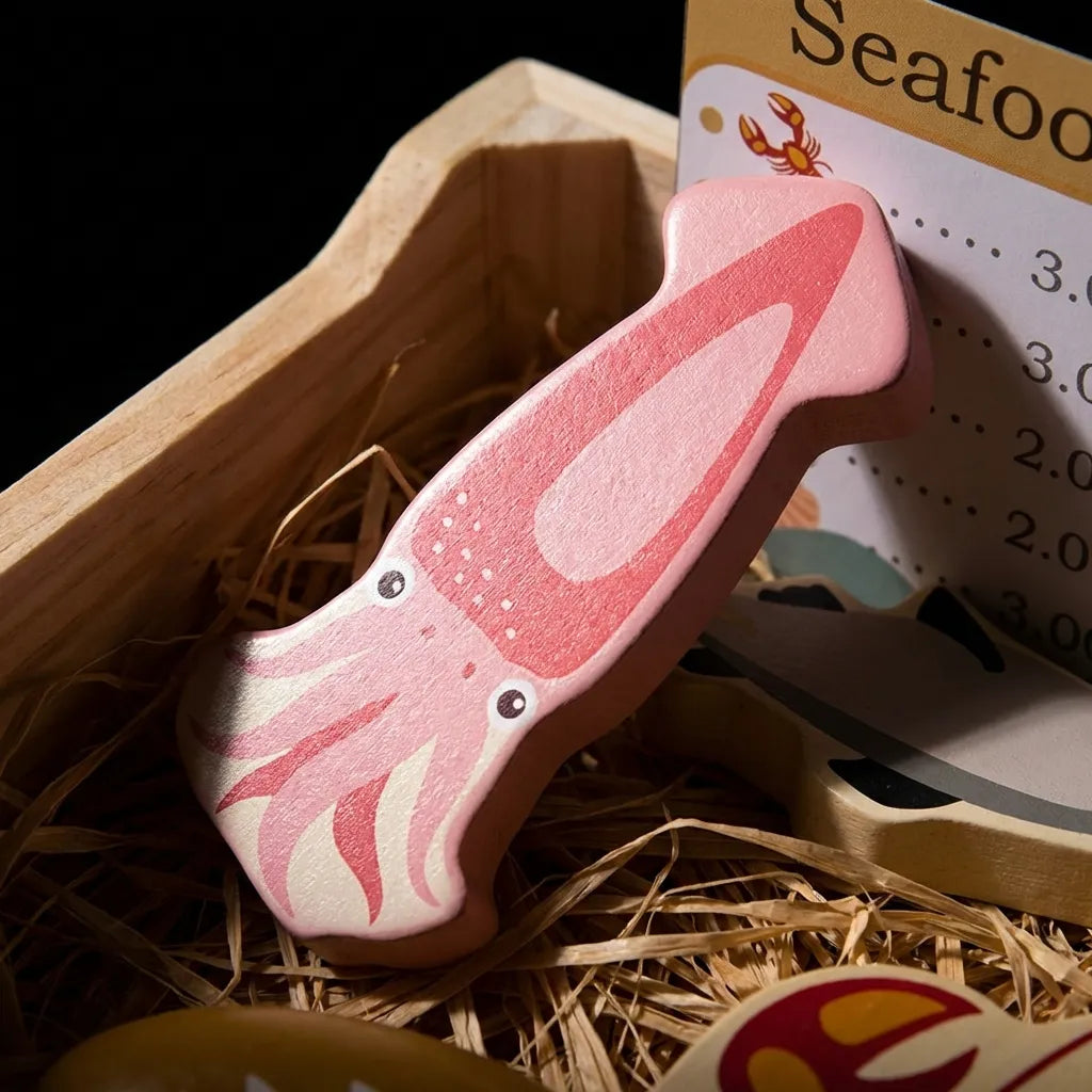 Wooden Play Food Set
