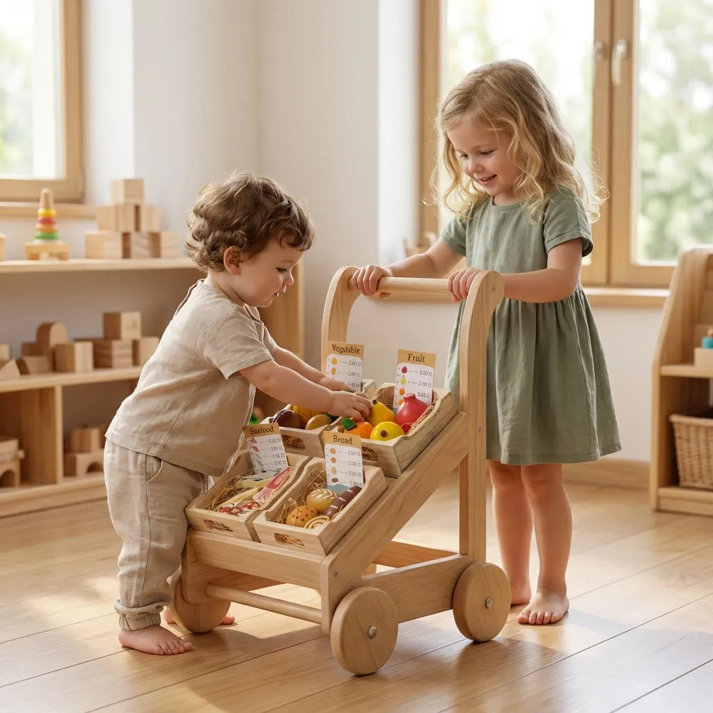 Wooden Play Food Set