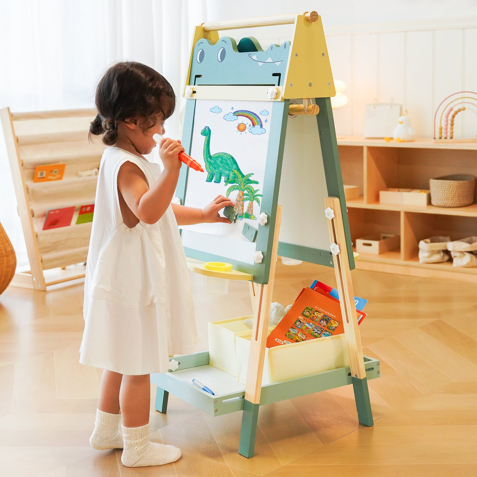 Wooden Kids Easel