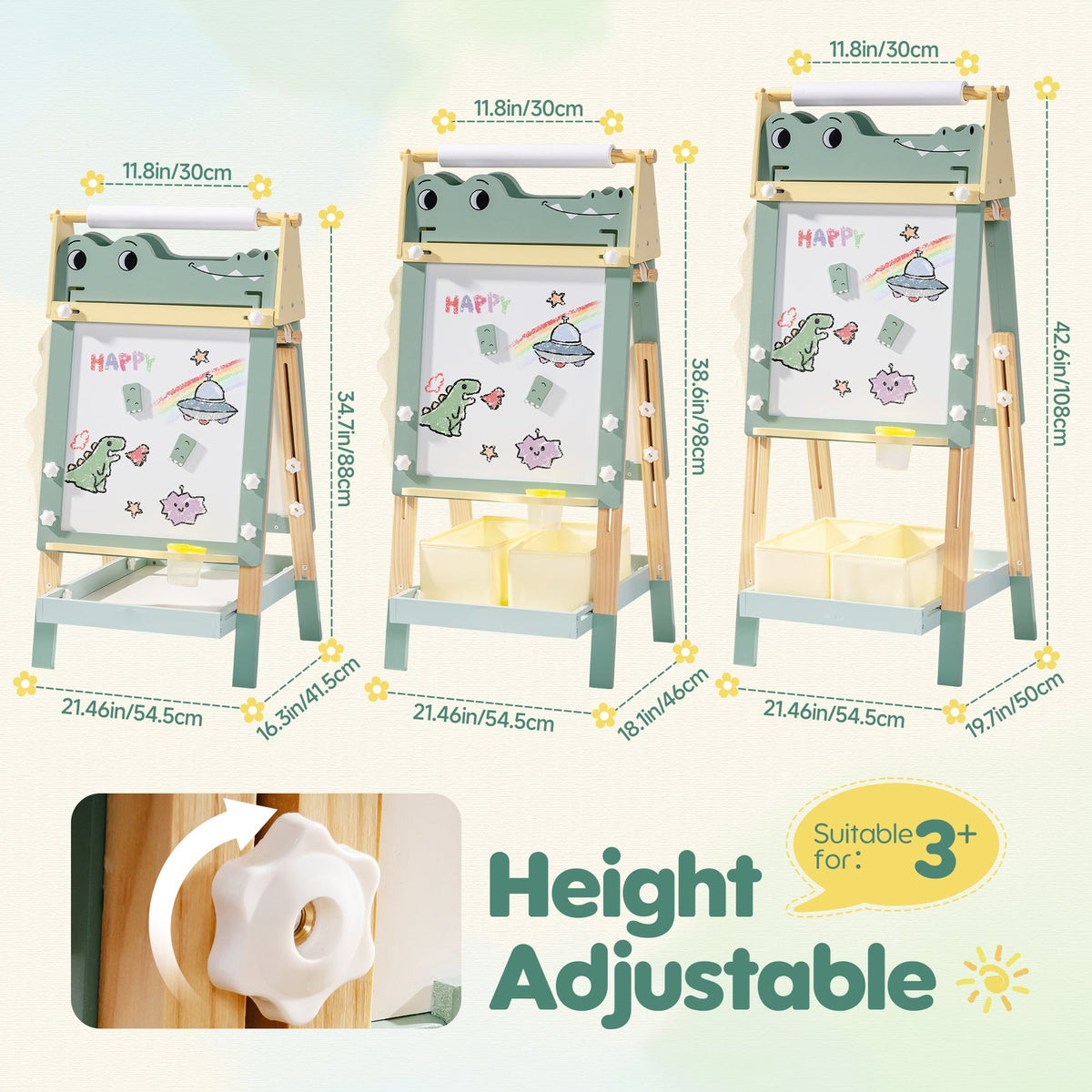 Wooden Kids Easel