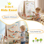 Magnetic Marble Easel