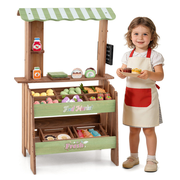 Wooden Grocery Store