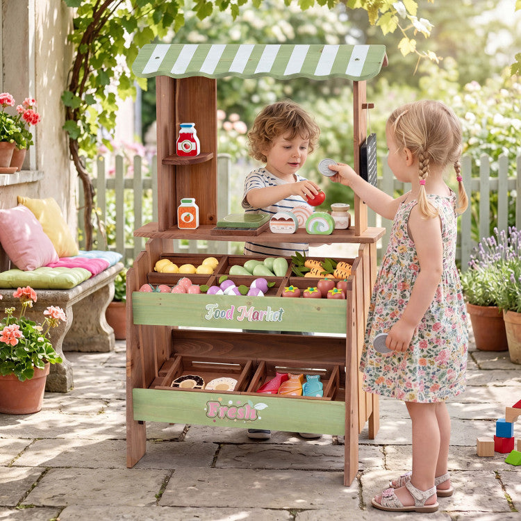 Wooden Grocery Store