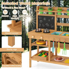 Outdoor Mud Kitchen