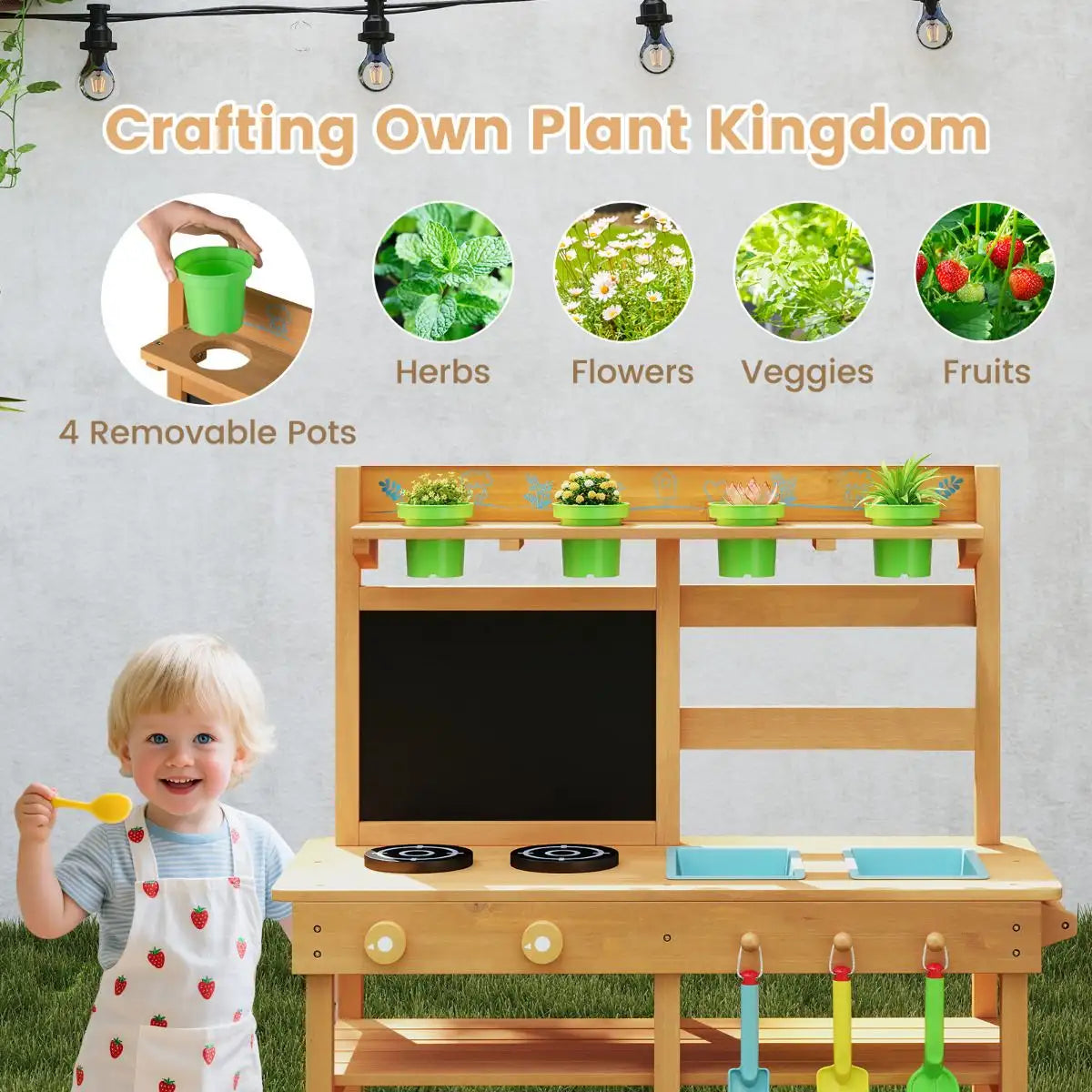 Outdoor Mud Kitchen