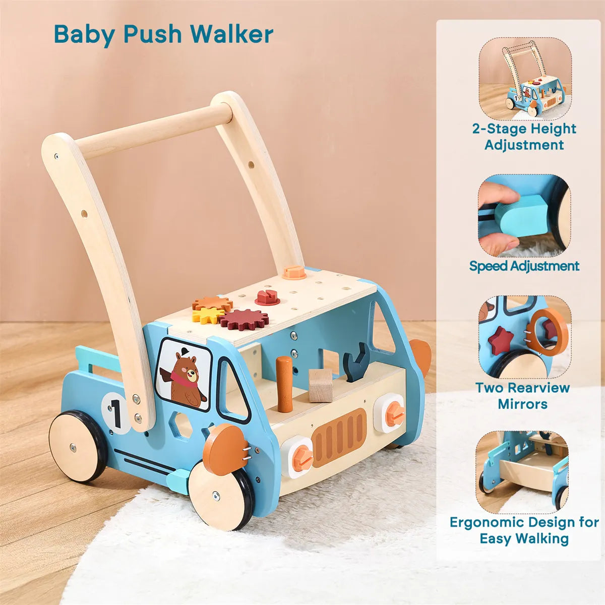 Tool Cart Baby Walker