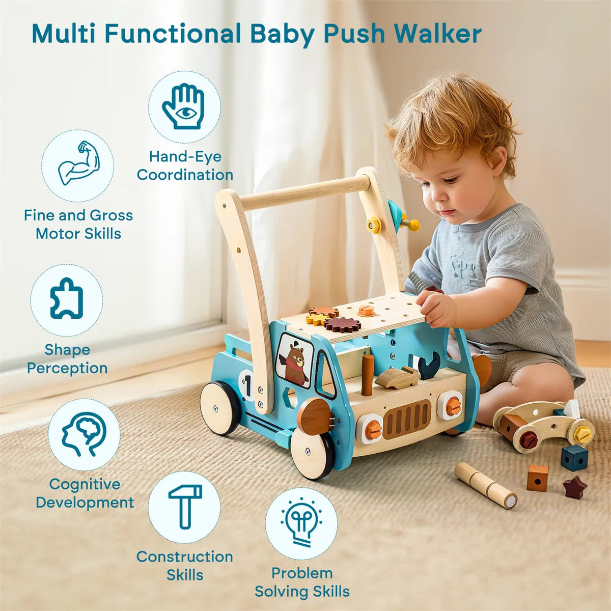 Tool Cart Baby Walker