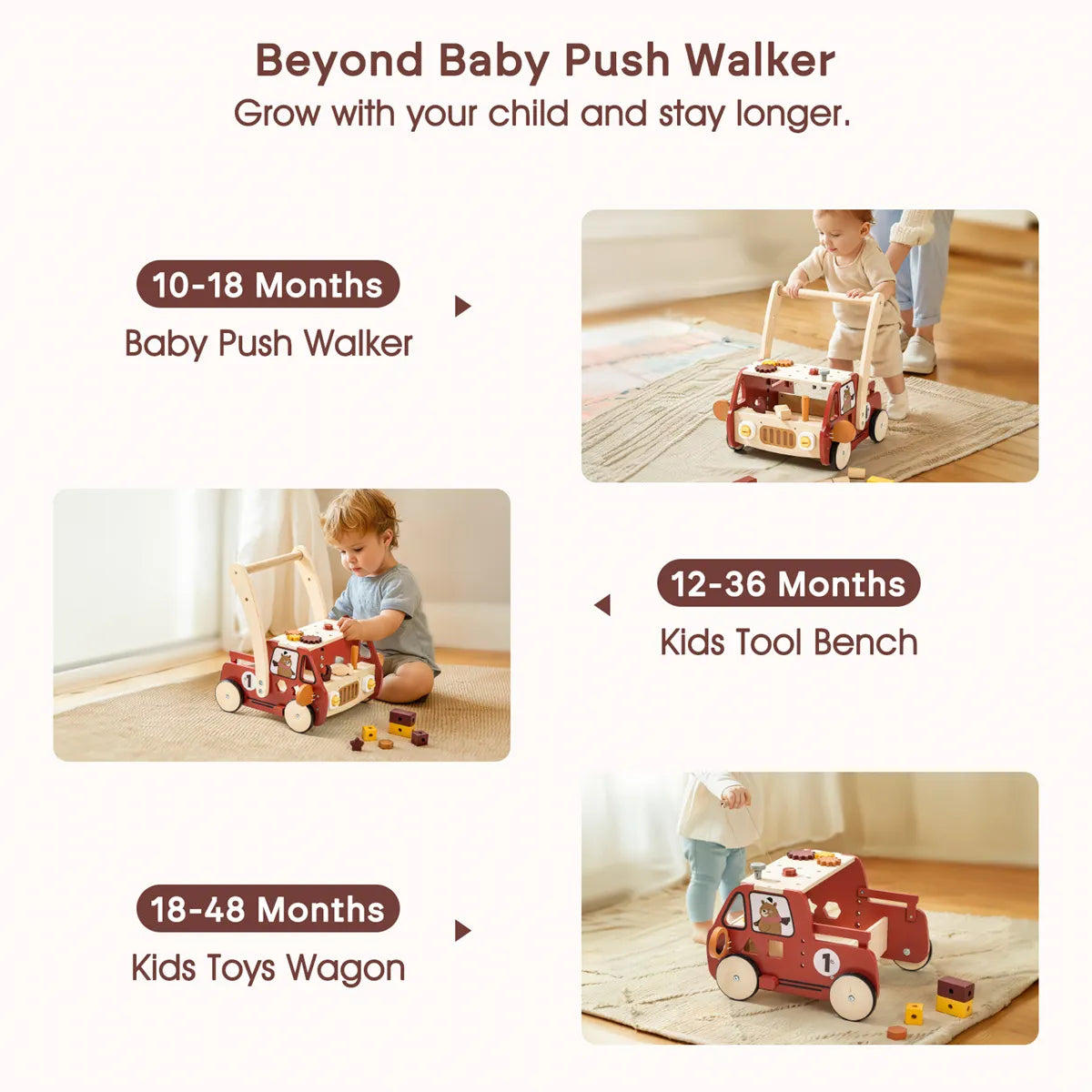 Tool Cart Baby Walker