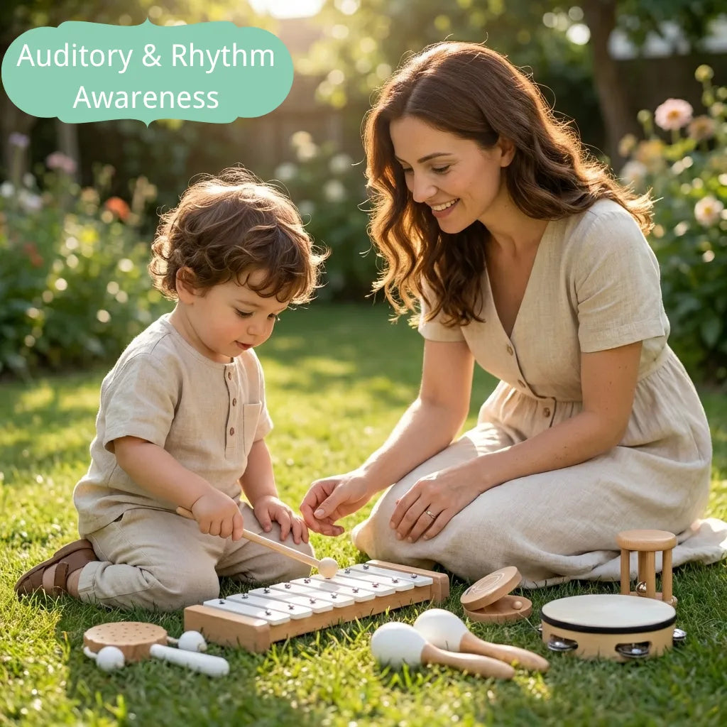 Wooden Sensory Music Set