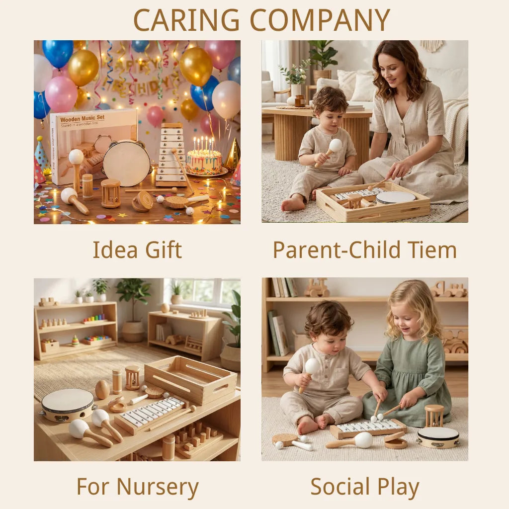 Wooden Sensory Music Set