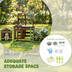 Outdoor Pet House Kitchen