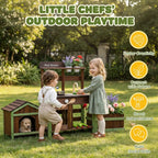 Outdoor Pet House Kitchen