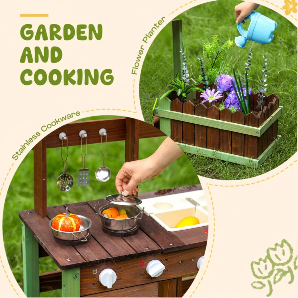 Outdoor Pet House Kitchen