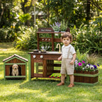 Outdoor Pet House Kitchen