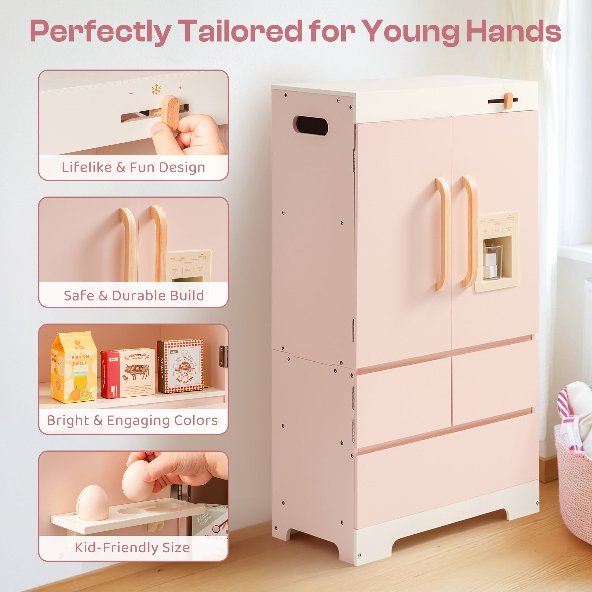 Pink Play Refrigerator