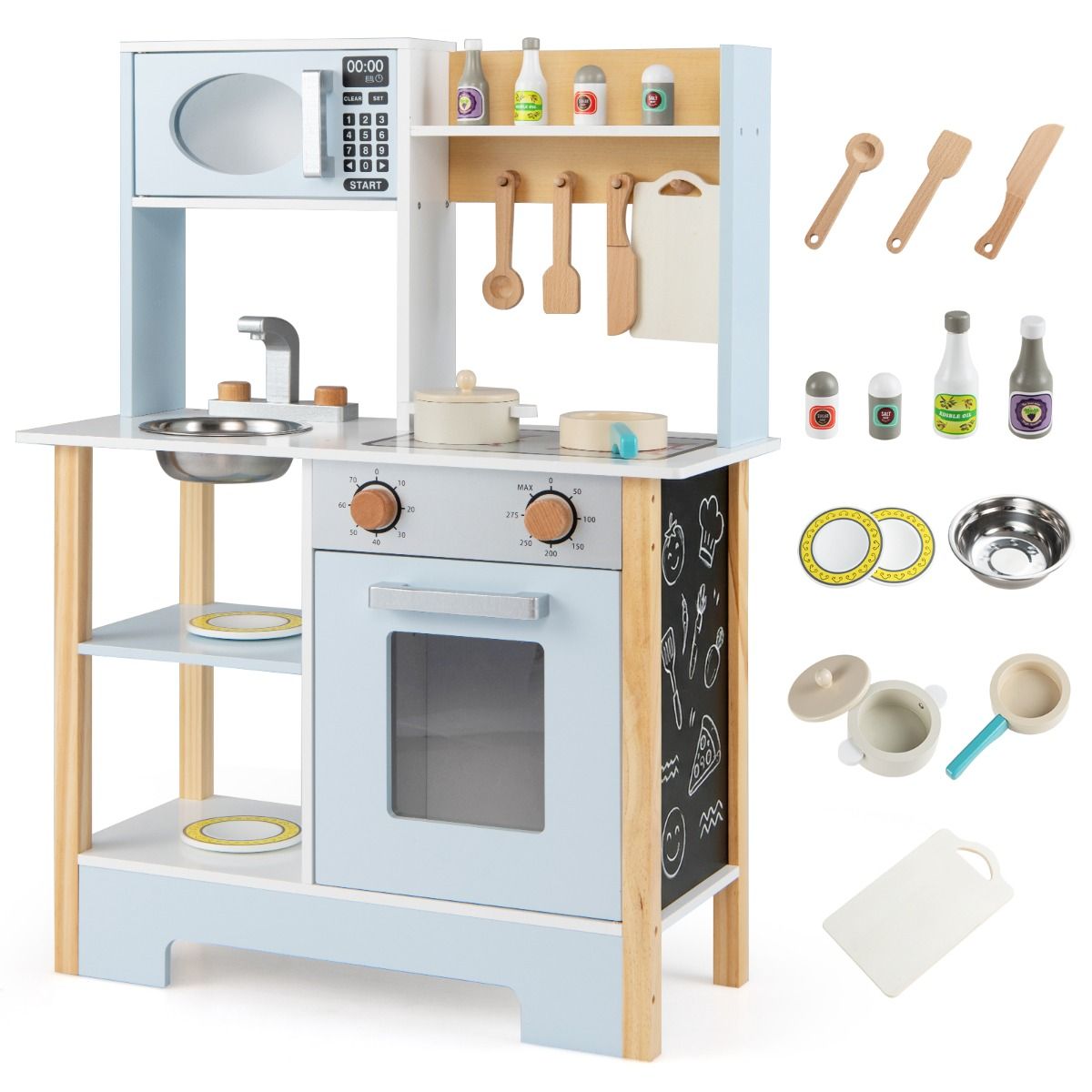 Chalkboard Play Kitchen