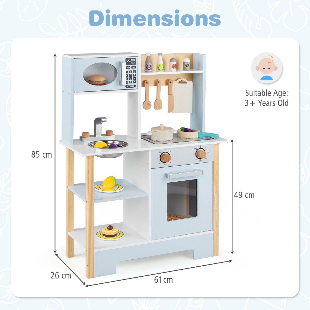 Chalkboard Play Kitchen