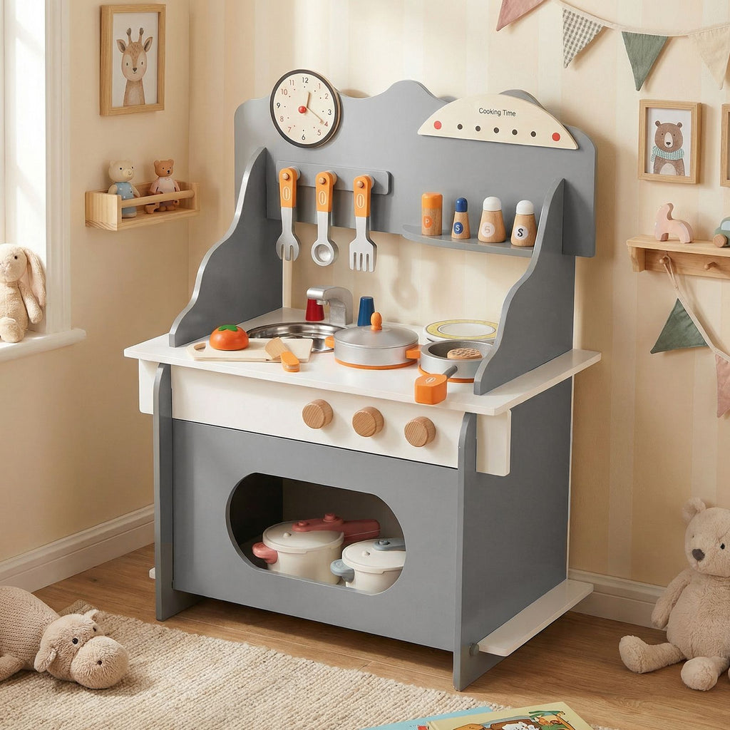 Wooden Play Kitchen