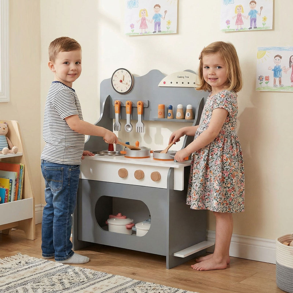 Wooden Play Kitchen