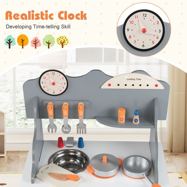 Wooden Play Kitchen