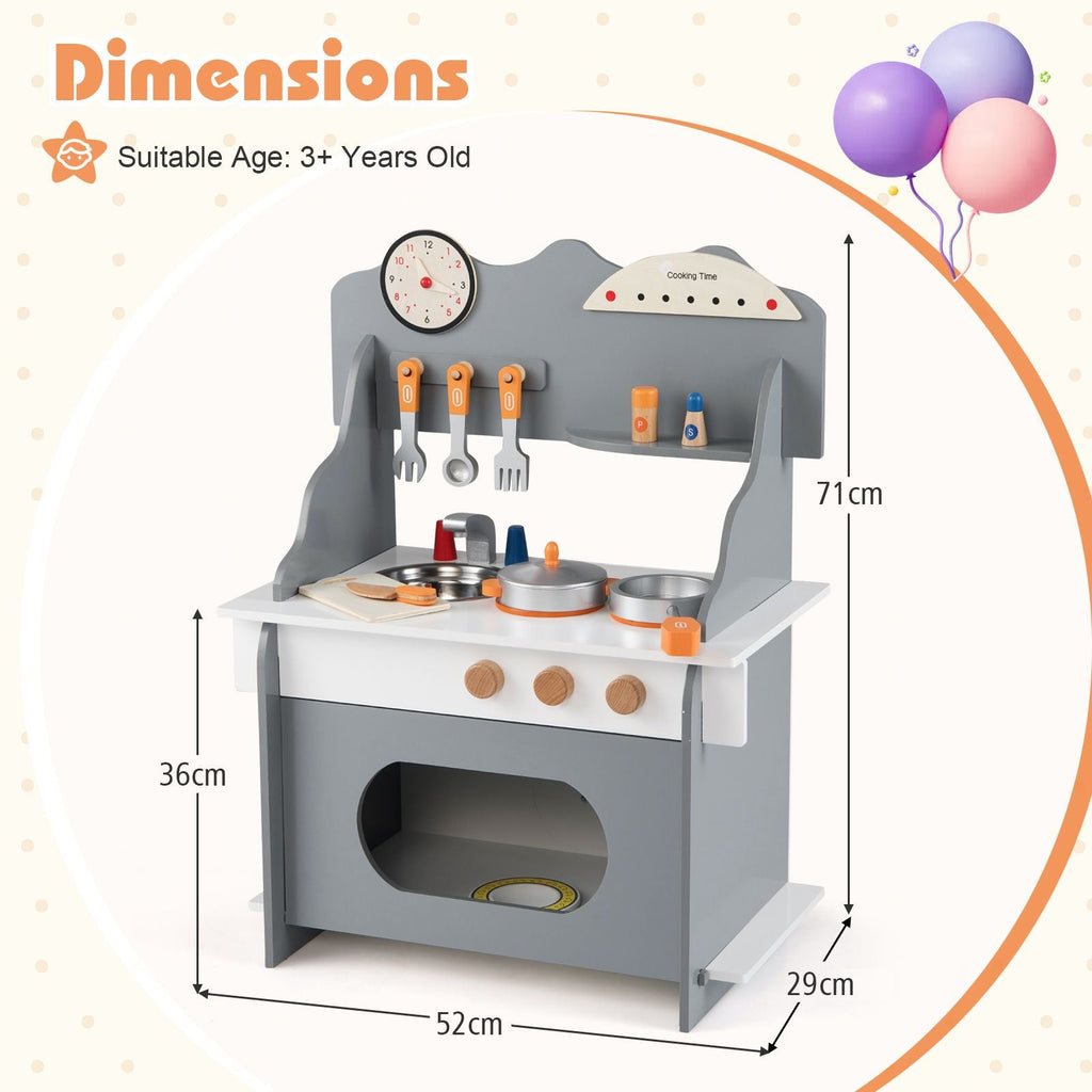 Wooden Play Kitchen
