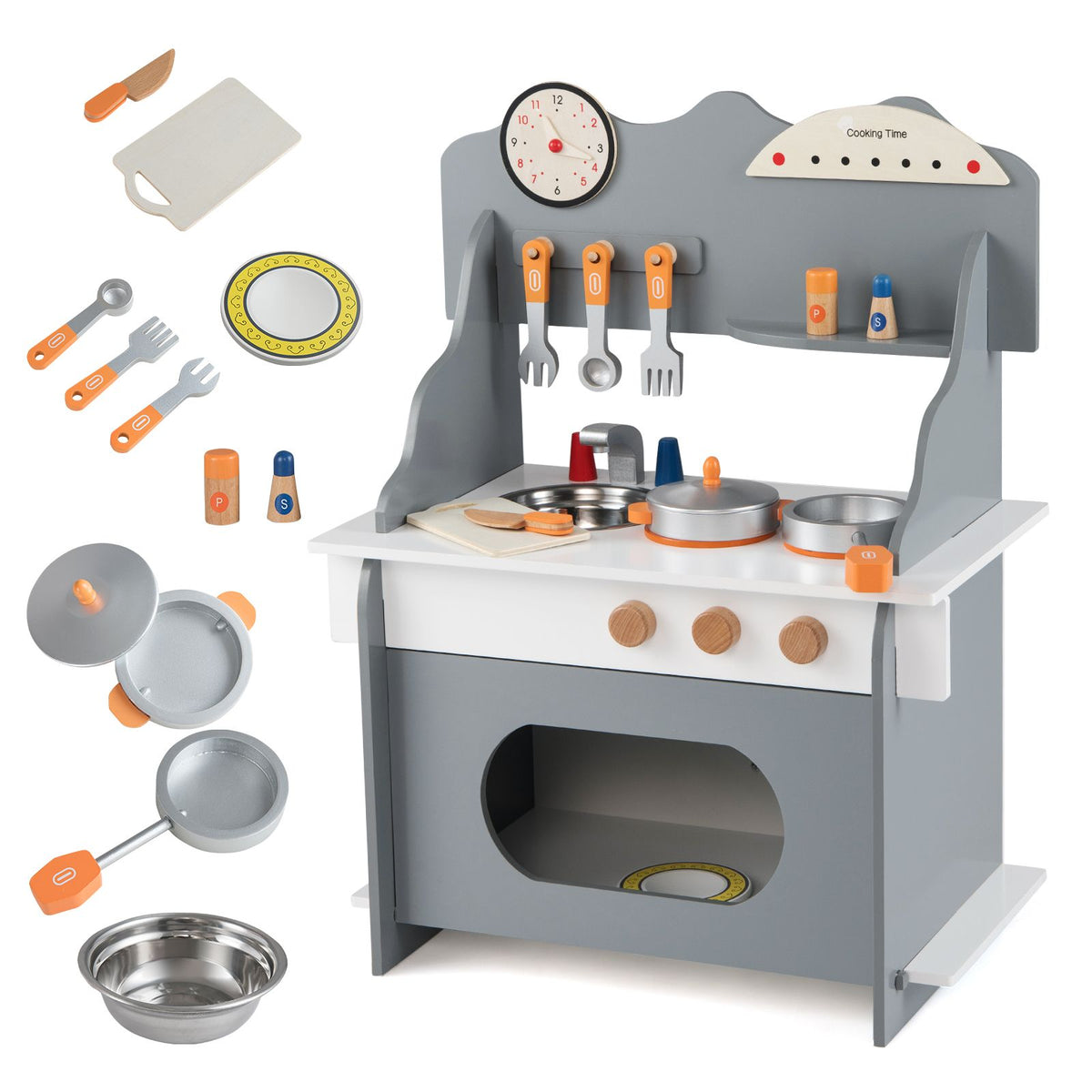 Wooden Play Kitchen