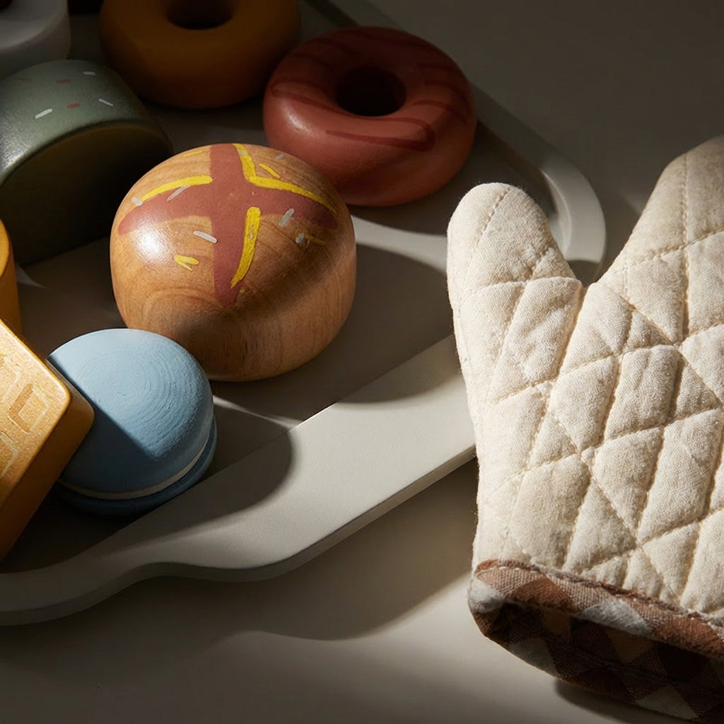 Wooden Play Food Set