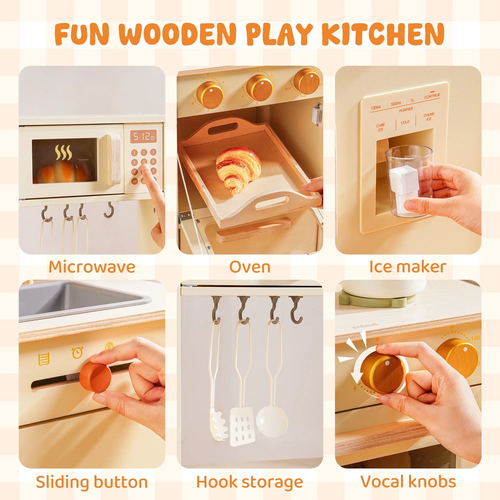 Wooden Play Kitchen
