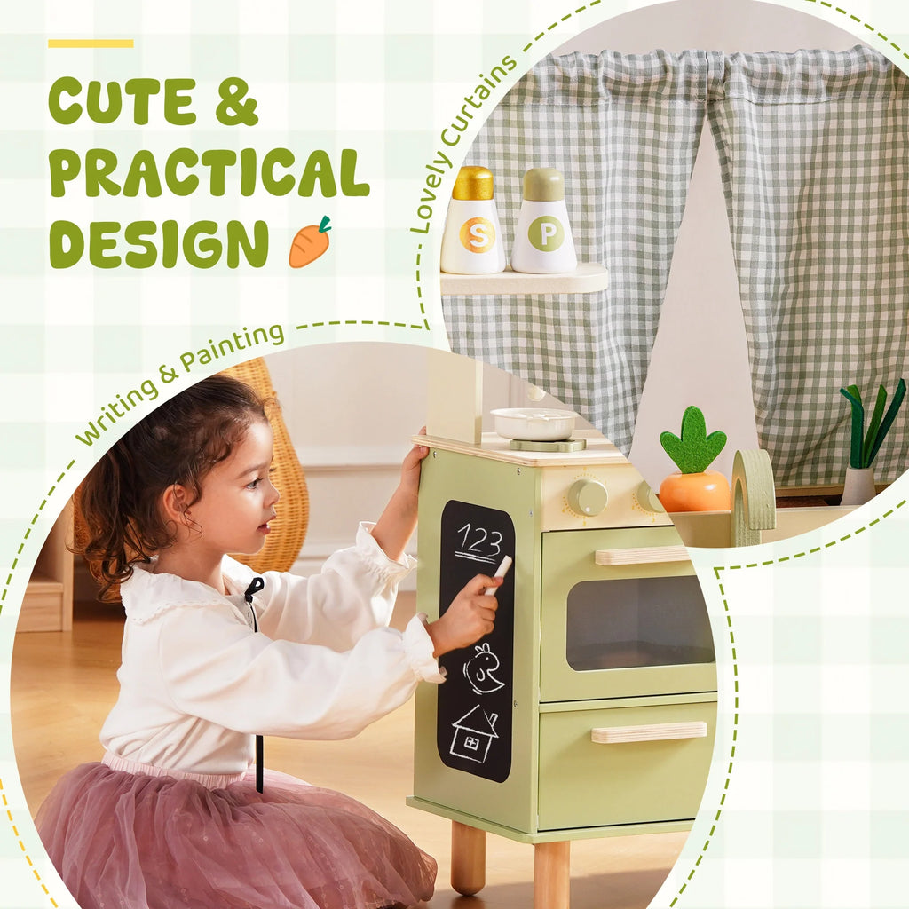 Wooden Play Kitchen