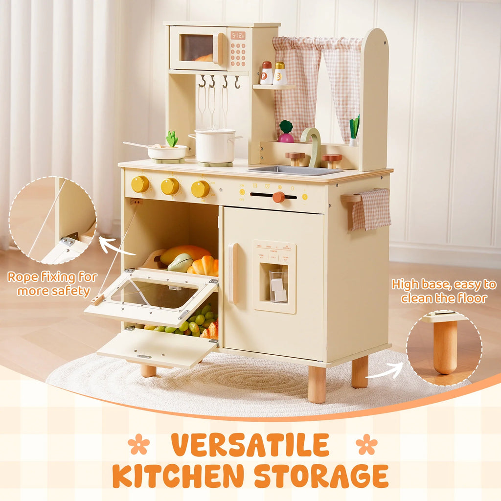 Wooden Play Kitchen