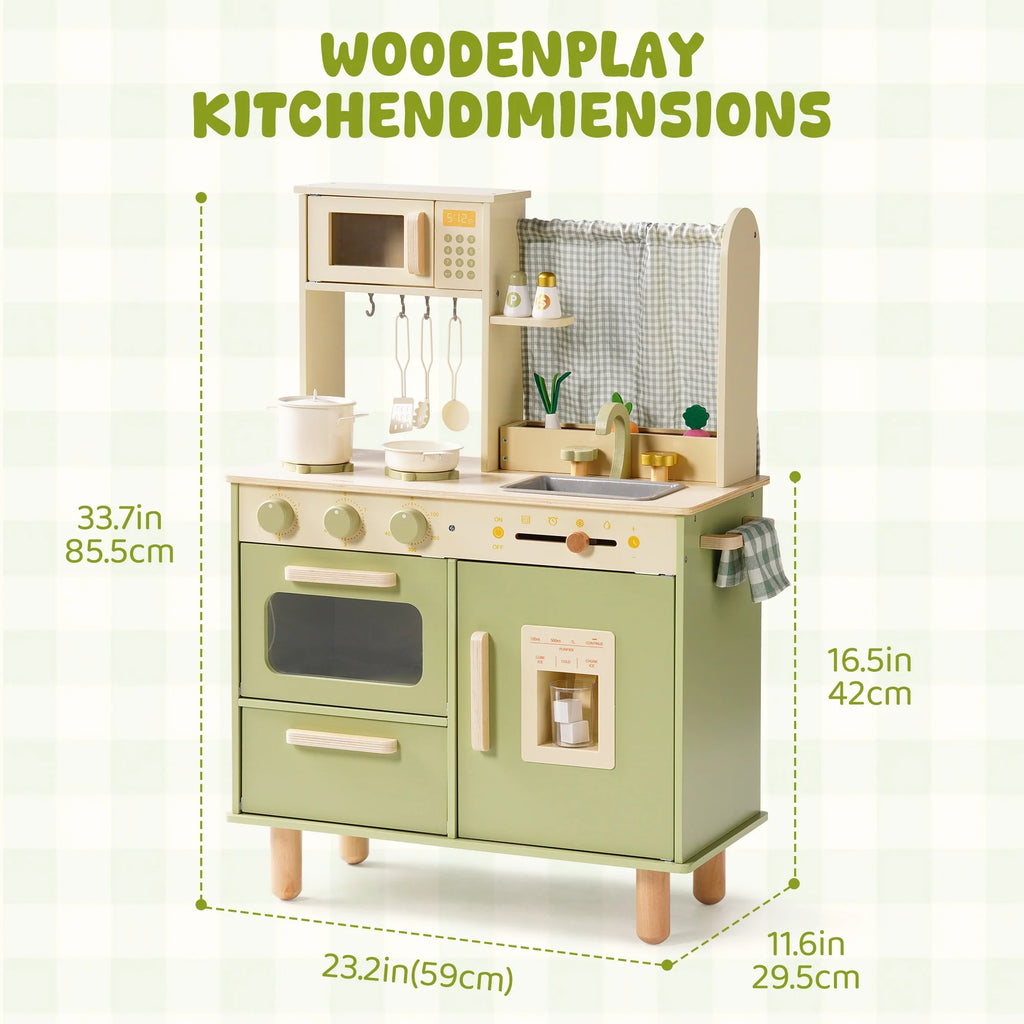 Wooden Play Kitchen