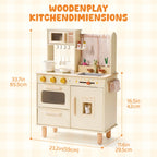 Wooden Play Kitchen