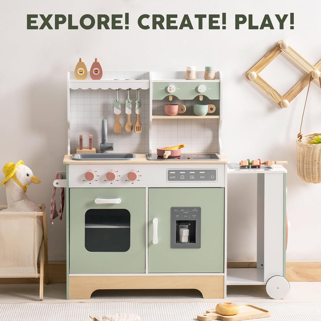 Wooden Play Kitchen