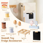 Wooden Toy Fridge