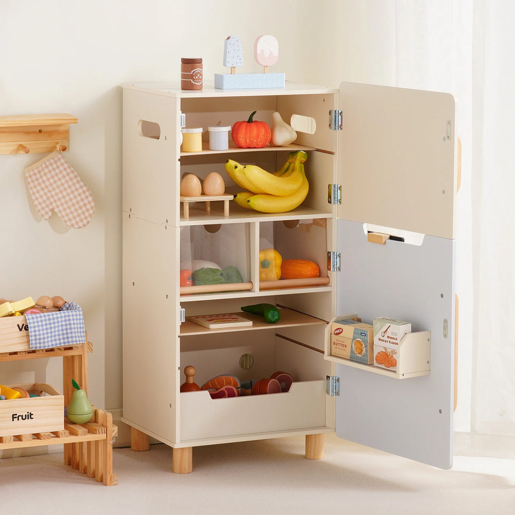 Wooden Toy Fridge