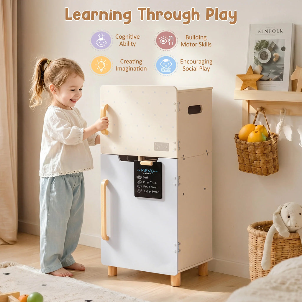 Wooden Toy Fridge