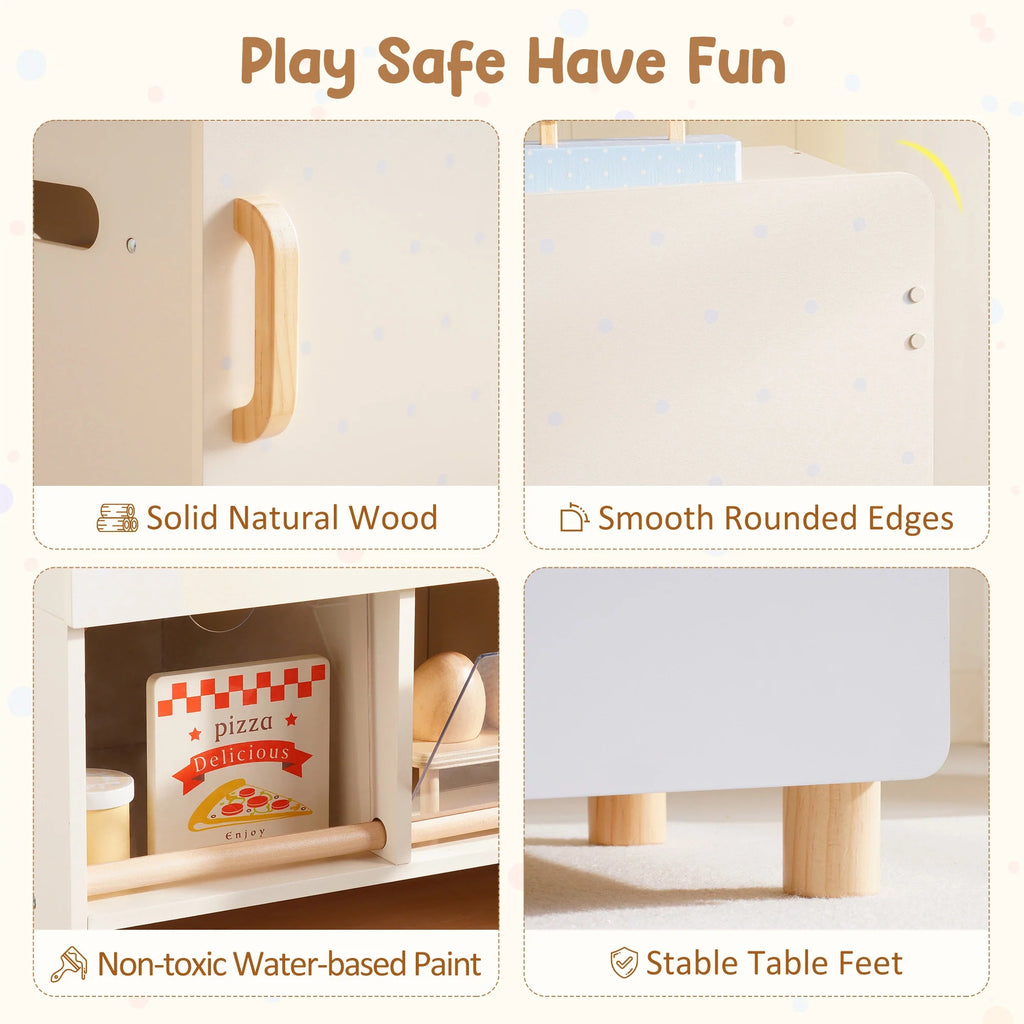 Wooden Toy Fridge
