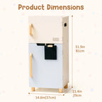 Wooden Toy Fridge